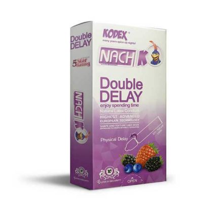 کاندوم تاخیری فیزیکی دابلی دیلی کدکس - KODEX DOUBLE DELAY